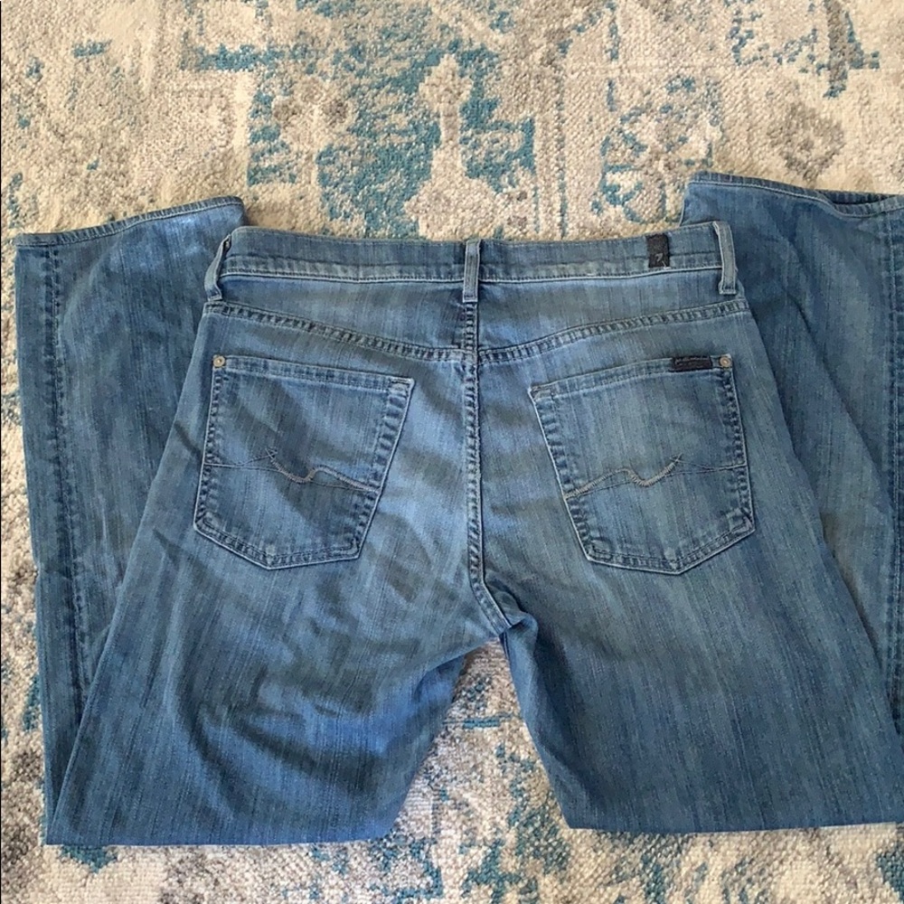 7 For All Mankind Light Wash Jeans